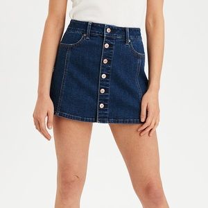 AE High-waisted Denim Skirt